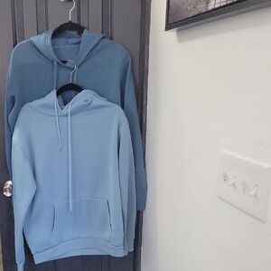 Blue Men's Hoodie
